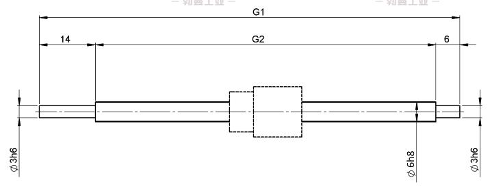 STEINMEYER施坦梅尔 1112/1.6.90.110 施坦梅尔滚珠丝杆结构图