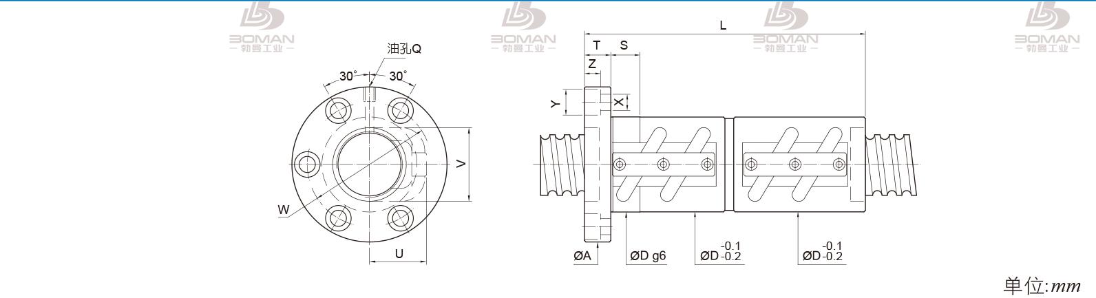 PMI FDVC-6310-5 PMI TBI研磨级滚珠丝杆